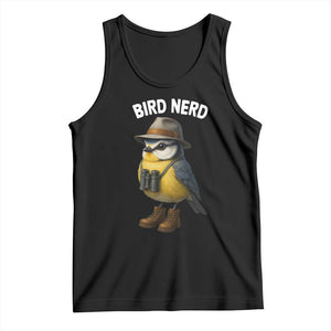 Bird Nerd Tank Top Funny Birding Bird Lover Watcher Twitcher TS10 Black Print Your Wear