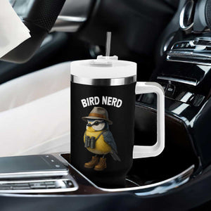 Bird Nerd Tumbler With Handle Funny Birding Bird Lover Watcher Twitcher TS10 Print Your Wear