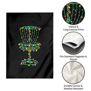 Christmas Disc Golf Basket Garden Flag Frisbee Golfer Xmas Gift TS10 Print Your Wear
