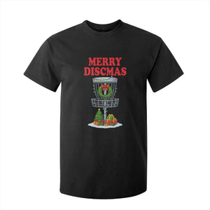 Christmas Disc Golf T Shirt For Kid Merry Discmas Golfers Frisbee Golfer Xmas Gift TS10 Black Print Your Wear