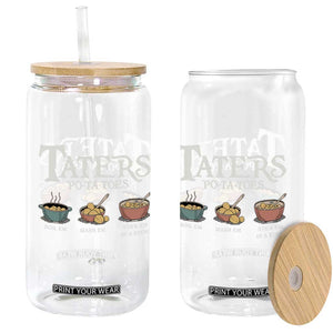 Taters Potatoes Glass Can Funny Movie Fans Holiday Gift TS10 Print Your Wear