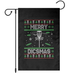 Disc Golf Christmas Garden Flag Merry Discmas Ugly Xmas TS10 Black Print Your Wear