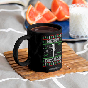 Disc Golf Christmas Coffee Mug Merry Discmas Ugly Xmas TS10 Print Your Wear