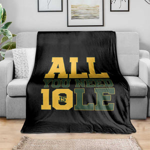 All You Need is Love Throw Blanket Retro Jordan GB Football Lover Fan Gift TS10 Print Your Wear