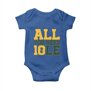 All You Need is Love Baby Onesie Retro Jordan GB Football Lover Fan Gift TS10 Royal Blue Print Your Wear