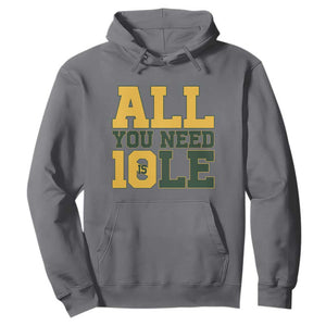 All You Need is Love Hoodie Retro Jordan GB Football Lover Fan Gift TS10 Charcoal Print Your Wear