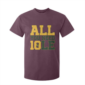 All You Need is Love T Shirt For Kid Retro Jordan GB Football Lover Fan Gift TS10 Maroon Print Your Wear