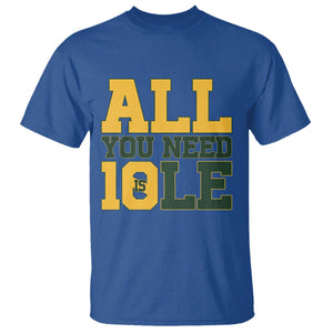 All You Need is Love T Shirt Retro Jordan GB Football Lover Fan Gift TS10 Royal Blue Print Your Wear