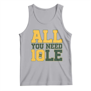 All You Need is Love Tank Top Retro Jordan GB Football Lover Fan Gift TS10 Athletic Heather Print Your Wear