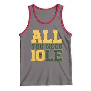 All You Need is Love Tank Top Retro Jordan GB Football Lover Fan Gift TS10 Deep Heather Red Print Your Wear