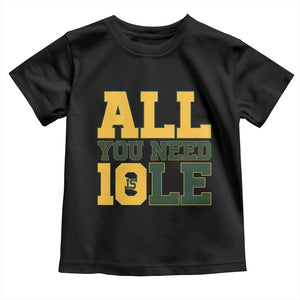 All You Need is Love Toddler T Shirt Retro Jordan GB Football Lover Fan Gift TS10 Black Print Your Wear