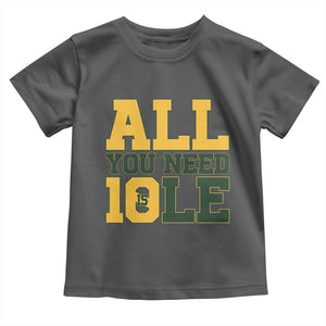 All You Need is Love Toddler T Shirt Retro Jordan GB Football Lover Fan Gift TS10 Dark Heather Print Your Wear