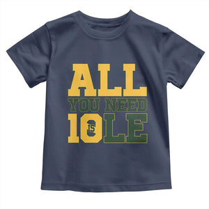 All You Need is Love Toddler T Shirt Retro Jordan GB Football Lover Fan Gift TS10 Navy Print Your Wear