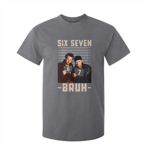 Funny 6 7 Meme T Shirt For Kid Retro Home Christmas Movie Alone TS10 Charcoal Print Your Wear