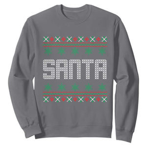I'm So Good Santa Came Twice Santa Sweatshirt Funny Ugly Matching Couple Christmas Outfit Pajama TS10 Charcoal Print Your Wear