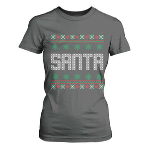 I'm So Good Santa Came Twice Santa T Shirt For Women Funny Ugly Matching Couple Christmas Outfit Pajama TS10 Dark Heather Print Your Wear