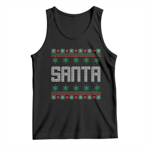 I'm So Good Santa Came Twice Santa Tank Top Funny Ugly Matching Couple Christmas Outfit Pajama TS10 Black Print Your Wear