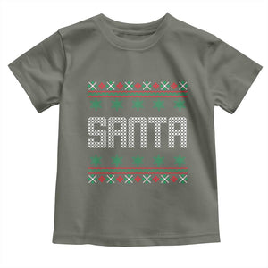 I'm So Good Santa Came Twice Santa Toddler T Shirt Funny Ugly Matching Couple Christmas Outfit Pajama TS10 Military Green Print Your Wear