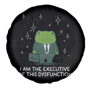Funny Frog Spare Tire Cover I Am The Executive Of This Dysfunction TS10 Print Your Wear