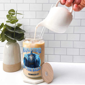 Funny Wizard Glass Can Mana is Stored in The Balls Magician Sorcerer Witcher TS10 Print Your Wear