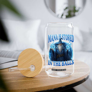 Funny Wizard Glass Can Mana is Stored in The Balls Magician Sorcerer Witcher TS10 Print Your Wear