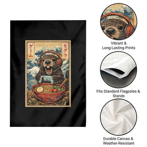 Cute Kawaii Gamer Groundhog Garden Flag Funny Japanese Ramen Anime Otaku Fan Gift TS10 Print Your Wear