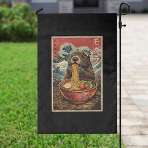 Japanese Groundhog Ramen Noodles Garden Flag Funny Kawaii Anime TS10 Print Your Wear