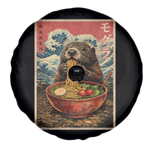Japanese Groundhog Ramen Noodles Spare Tire Cover Funny Kawaii Anime TS10 Print Your Wear