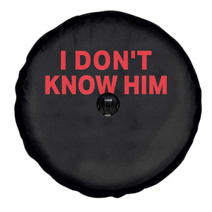 Funny Couple Matching Spare Tire Cover I Don't Know Him Couples She's My Soulmate TS10 Print Your Wear