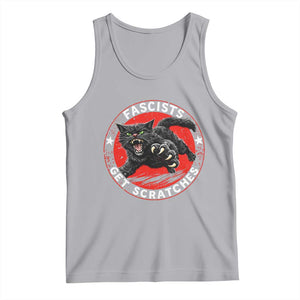 Vintage Black Cat Against Fascists Tank Top TS10 Athletic Heather Print Your Wear