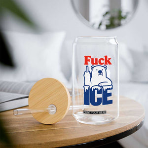 Fck Ice Glass Can Get The Fck Out Of Minneapolis Polar Bear TS10 Print Your Wear
