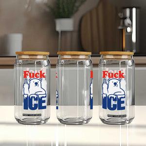Fck Ice Glass Can Get The Fck Out Of Minneapolis Polar Bear TS10 Print Your Wear