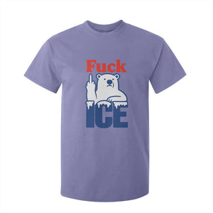 Fck Ice T Shirt For Kid Get The Fck Out Of Minneapolis Polar Bear TS10 Violet Print Your Wear