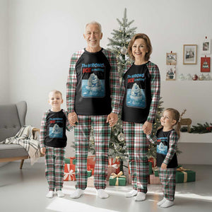 Fck Ice Plaid Pajama Set The Wrong Ice Is Melting Polar Bear Social Justice TS10 Christmas Plaid Print Your Wear