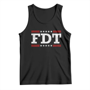 FDT Tank Top Resistance Resist Tyranny Support TS10 Black Print Your Wear