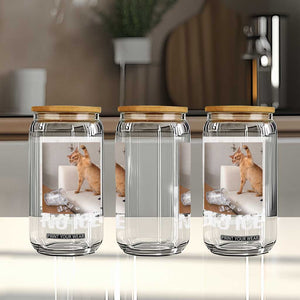 Funny Cat Meme No Ice Glass Can Subtle FDT Political Satire Satirical Humor TS10 Print Your Wear