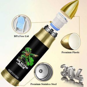 St Patricks Day Six Seven Bruh Bullet Tumbler Leprechaun 67 Meme Irish Ireland Lucky Shamrocks TS10 Print Your Wear
