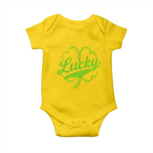 Vintage Lucky Shamrock Baby Onesie Irish St Patricks Day TS10 Daisy Print Your Wear