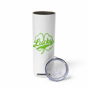 Vintage Lucky Shamrock Skinny Tumbler Irish St Patricks Day TS10 Print Your Wear