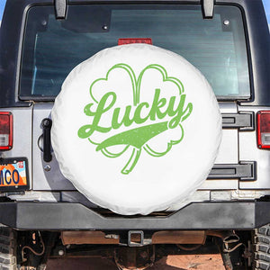 Vintage Lucky Shamrock Spare Tire Cover Irish St Patricks Day TS10 No hole White Print Your Wear