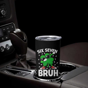 Funny Irish St Patricks Day Shamrock 67 Meme Tumbler Cup Six Seven Bruh Gen Alpha Slang TS10 Print Your Wear