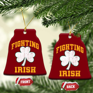Vintage Fighting Irish Ceramic Ornament Retro History Gold Shamrock TS10 Print Your Wear