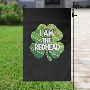 Funny Irish St Patricks Day Im The Redhead Garden Flag Retro Vintage Lucky Shamrock TS10 Print Your Wear