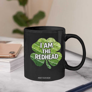 Funny Irish St Patricks Day Im The Redhead Coffee Mug Retro Vintage Lucky Shamrock TS10 Print Your Wear