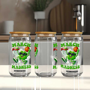 Basketball St Patricks Day Glass Can Mad Madness Irish Shamrock Playing Basketball Player Team Boys TS10 Print Your Wear