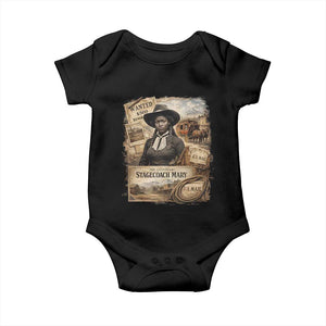 Black History Black Cowgirl Baby Onesie Western Rodeo African American Melanin Texas Women TS10 Black Print Your Wear