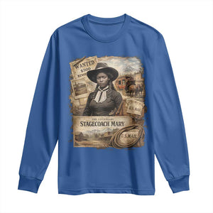 Black History Black Cowgirl Long Sleeve Shirt Western Rodeo African American Melanin Texas Women TS10 Royal Blue Print Your Wear