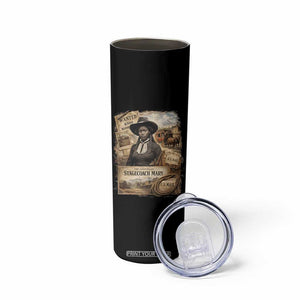 Black History Black Cowgirl Skinny Tumbler Western Rodeo African American Melanin Texas Women TS10 Print Your Wear