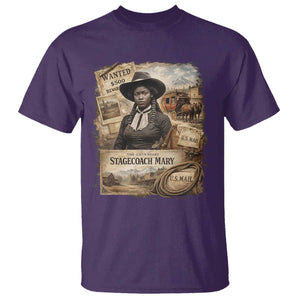 Black History Black Cowgirl T Shirt Western Rodeo African American Melanin Texas Women TS10 Purple Print Your Wear