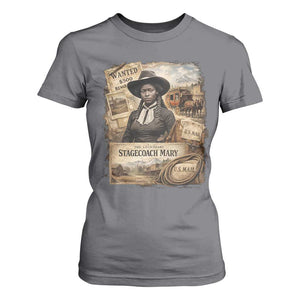 Black History Black Cowgirl T Shirt For Women Western Rodeo African American Melanin Texas Women TS10 Charcoal Print Your Wear